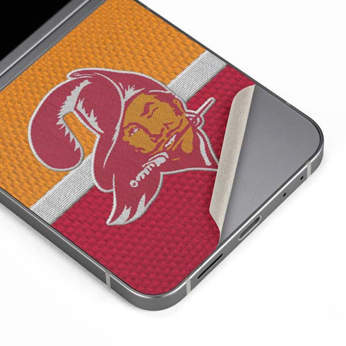 NFL Tampa Bay Buccaneers Vintage Galaxy Z Flip6 Skin